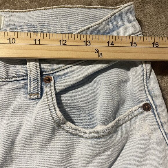 Abercrombie & Fitch Jeans Womens Sz 31/12  Slim Straight Ultra High Rise Light - Picture 5 of 8